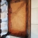 Old bistro table