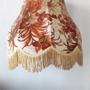 Abat-jour vintage en tissus grand volume