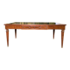 Louis XVI style flat desk in mahogany