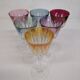Colorful stemware