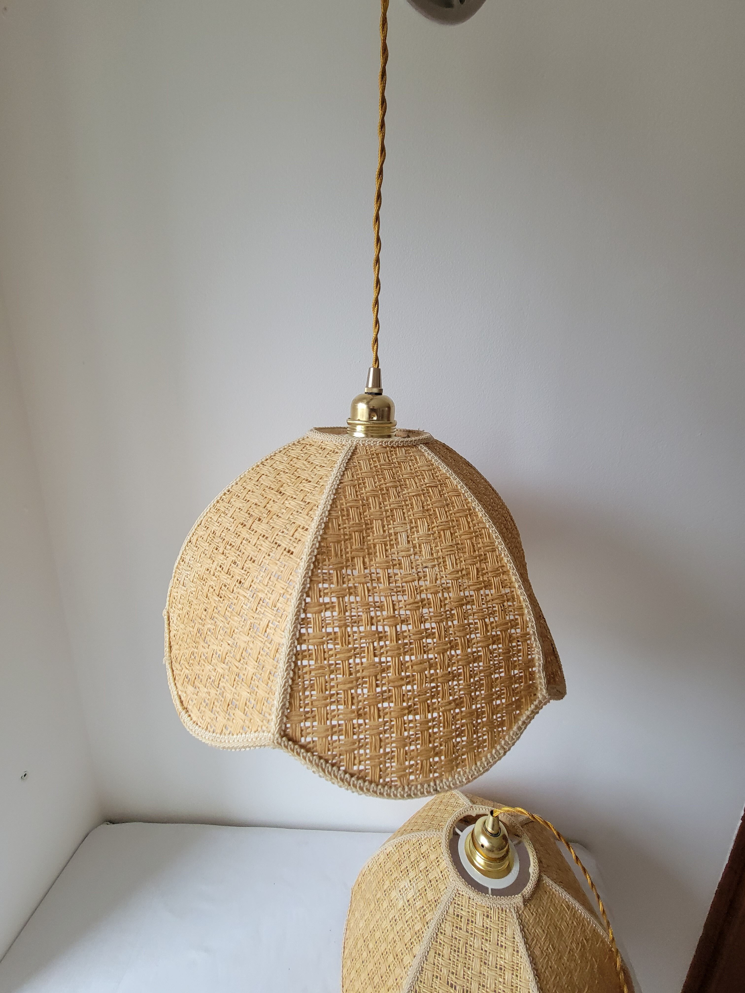 Duo of suspensions in rabane