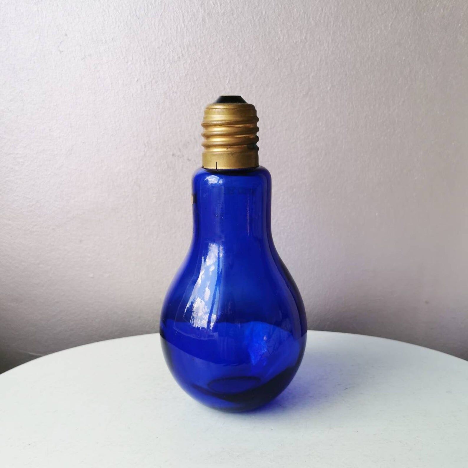 Vintage glass lamp bulb 1970