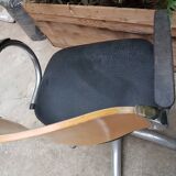 Three hairdresser chairs by designer Maletti 1979