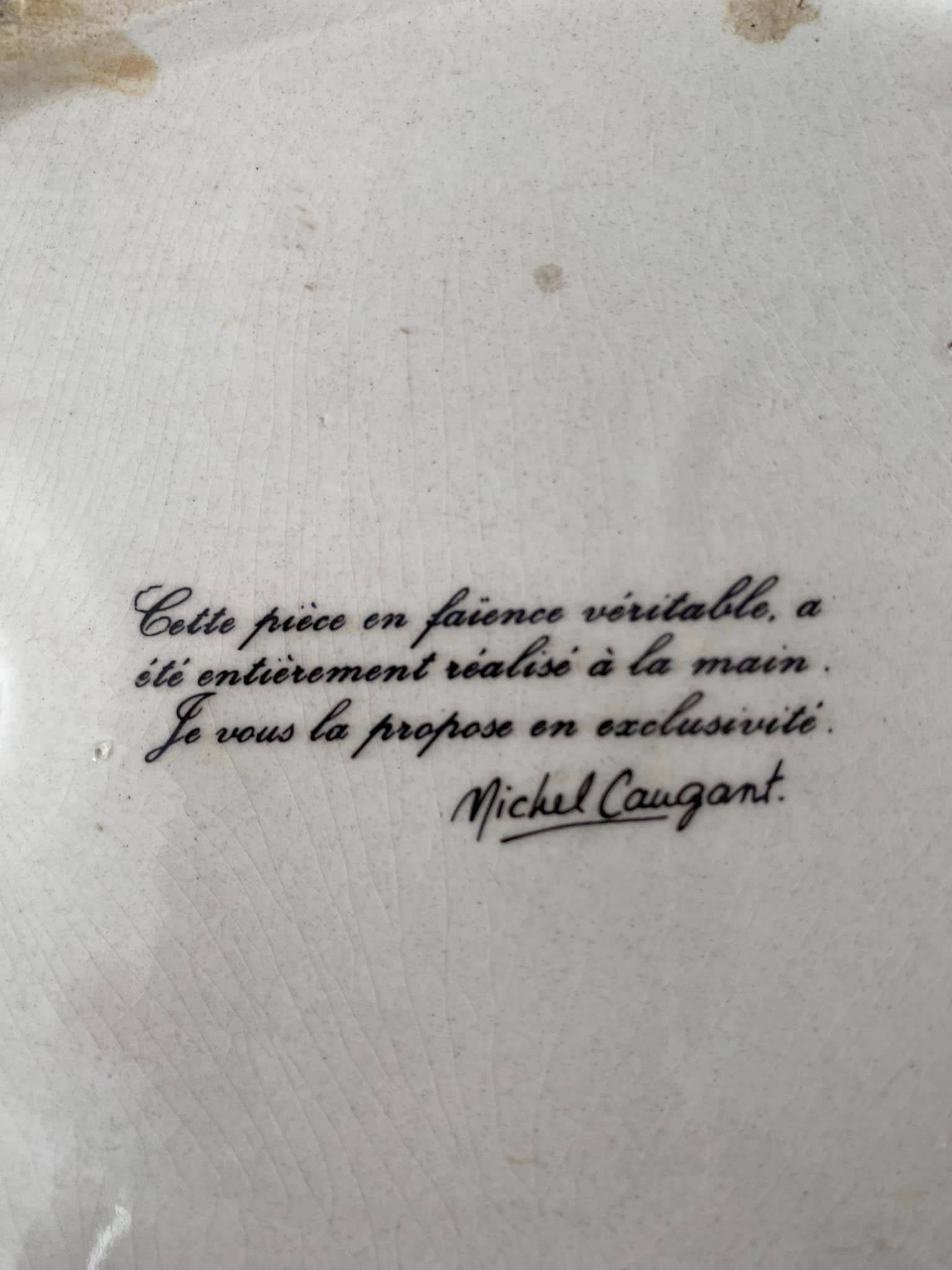 "Chevreuil" porcelain terrine by Michel Caugant