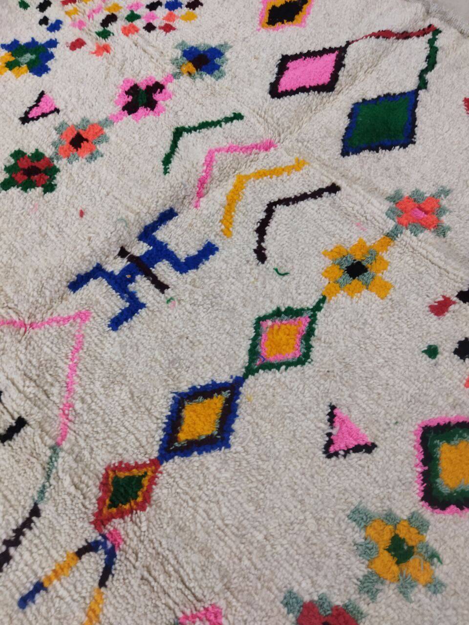 Handmade Moroccan Berber rug 303 X 192 CM