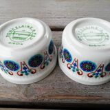 Pair of digoin ramekins
