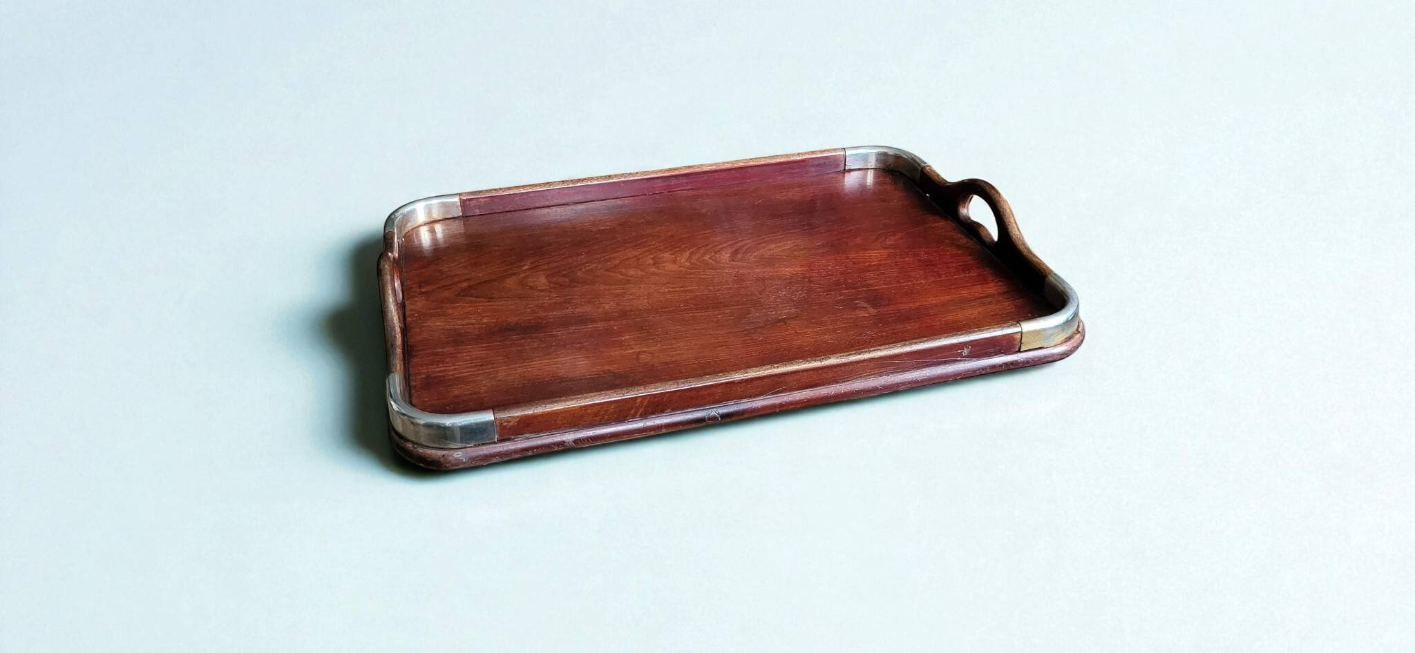 Mahogany serving tray