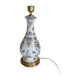 Porcelain and brass lamp base H 41cm