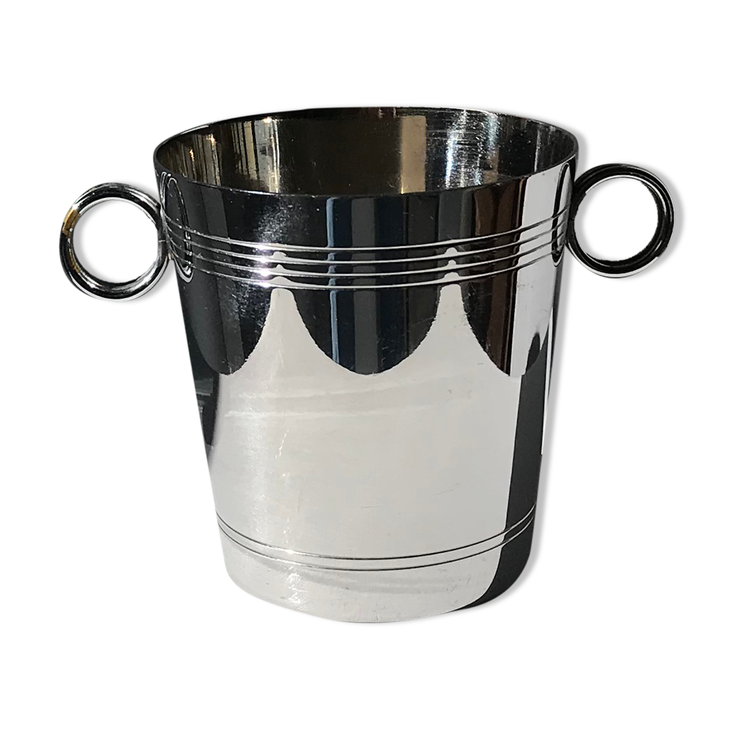 Ice bucket marked DM France