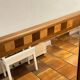 Beveled mirror in solid wood marquetry - 118x88.5cm