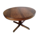 Table ronde extensible papillon en palissandre