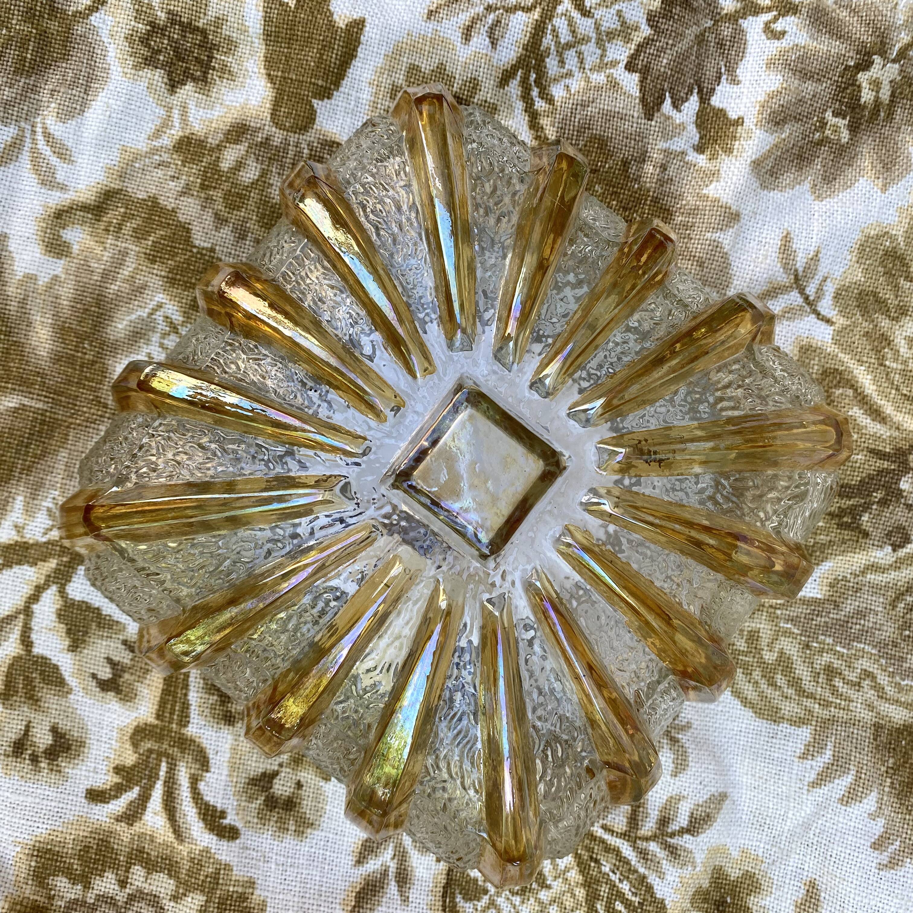 Vintage ceiling light in Italian style, 1970s.