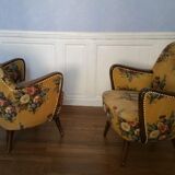 Armchair from the 50s and 60s vintage Italian