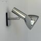 Vintage adjustable wall lamp, chrome-plated metal, France 1970