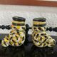 Vintage Handmade Candlestick Duo