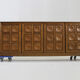 Vintage brutalist sideboard 1970s Gerhard Bartels