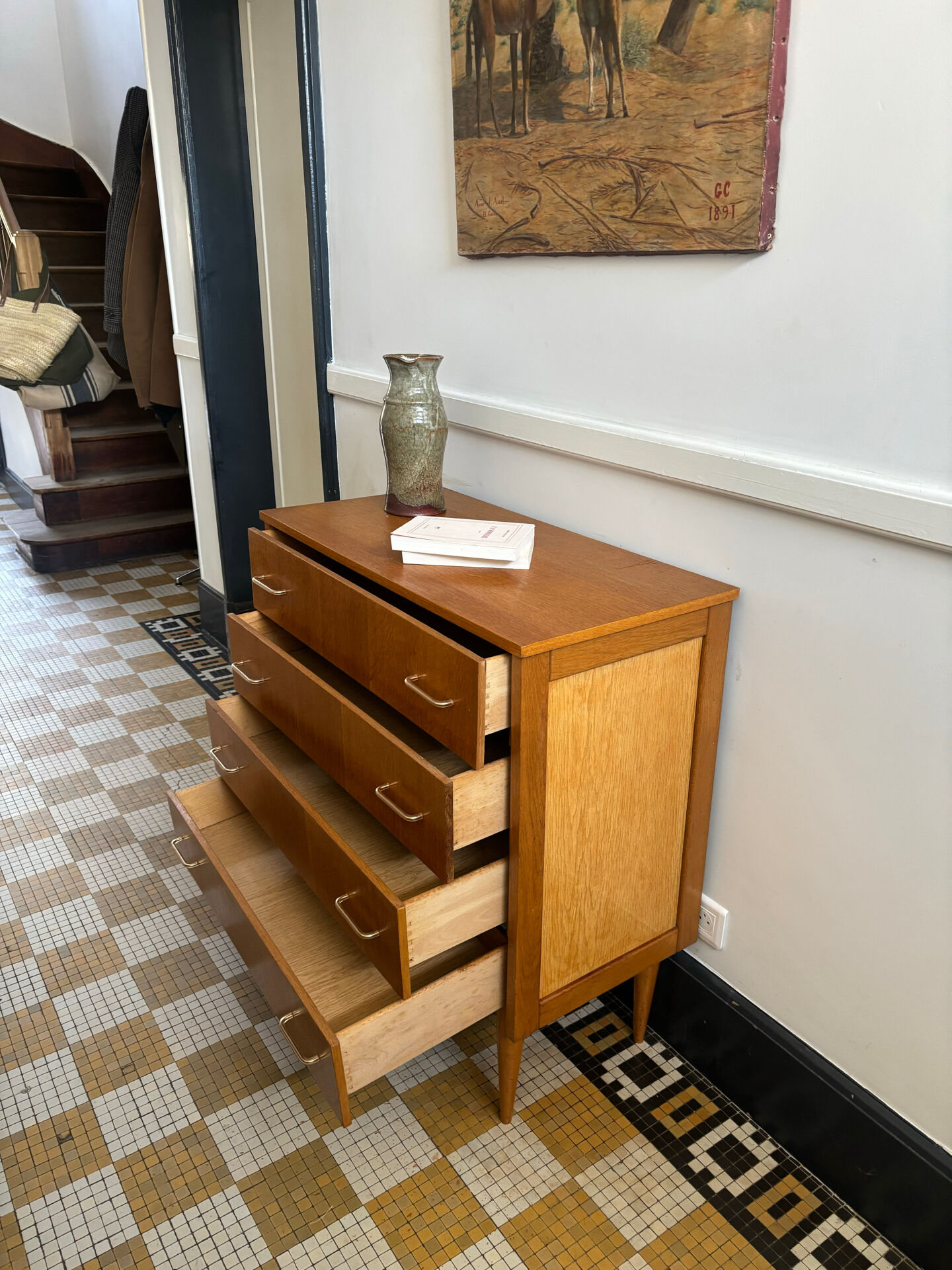 Commode moderniste des années 60