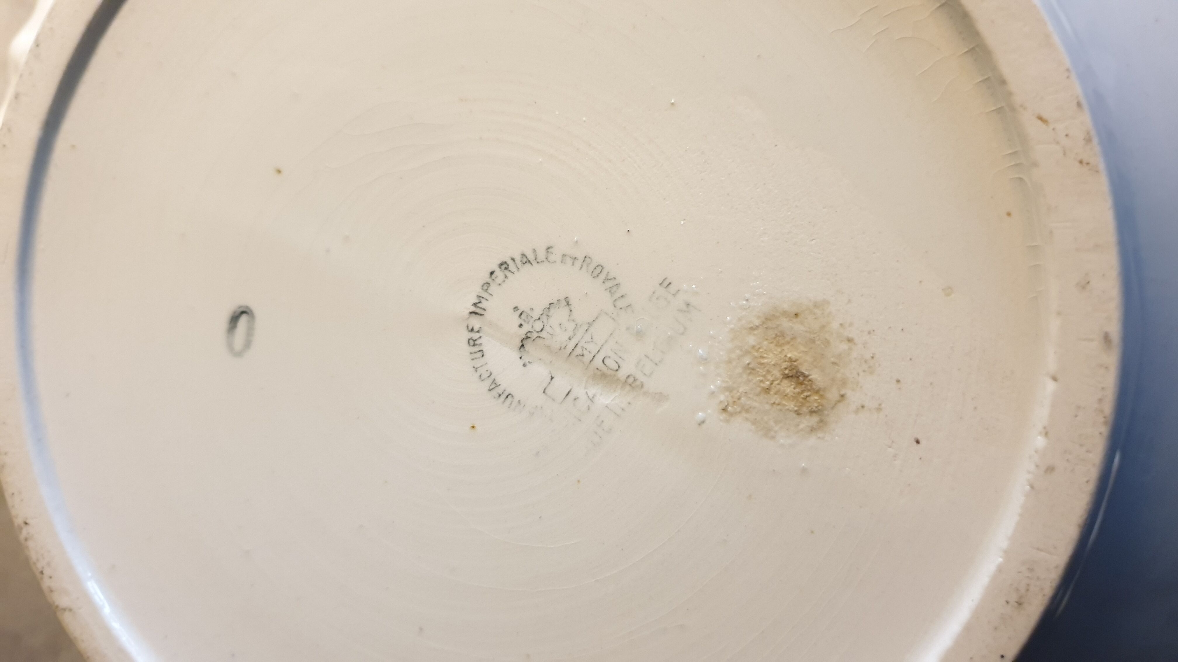 Soupiere manufacture imperiale et royale - nimy - Belgium