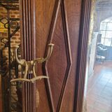 Old oak coat rack
