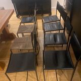8 chaises "101"  spaghetti par Giandomenico Belotti, Alias