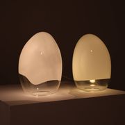 Pair of Nessa lamps in Murano glass, Gino Vistosi, 1970s