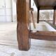 Table de ferme campagne noyer massif XL 250cm