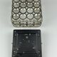 60s 70s ceiling lamp Glashütte Limburg Germany Plafoniere glass & metal