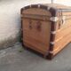 Domed quality b.b paris nineteenth century travel trunk