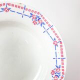 Deep earthenware plates