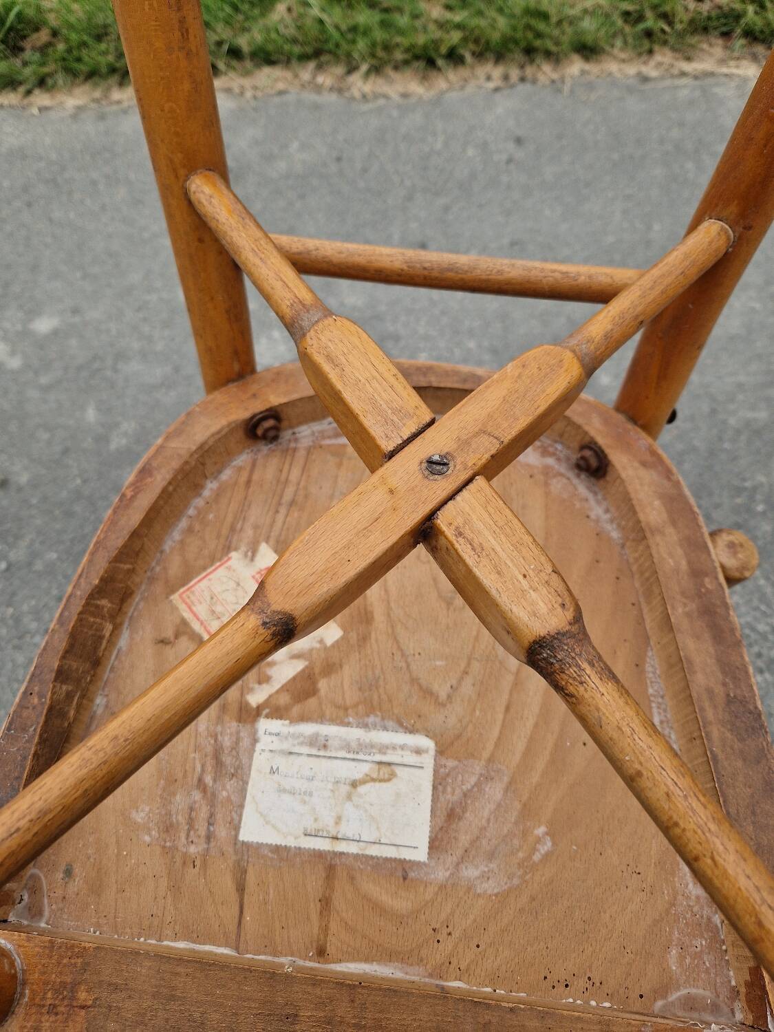 Set of 3 bistro chairs