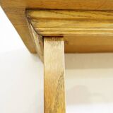 Brutalist shelf in solid wood - 1950s