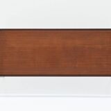 Vittorio Dassi style Italian coffee table in mahogany, Italy, 1960