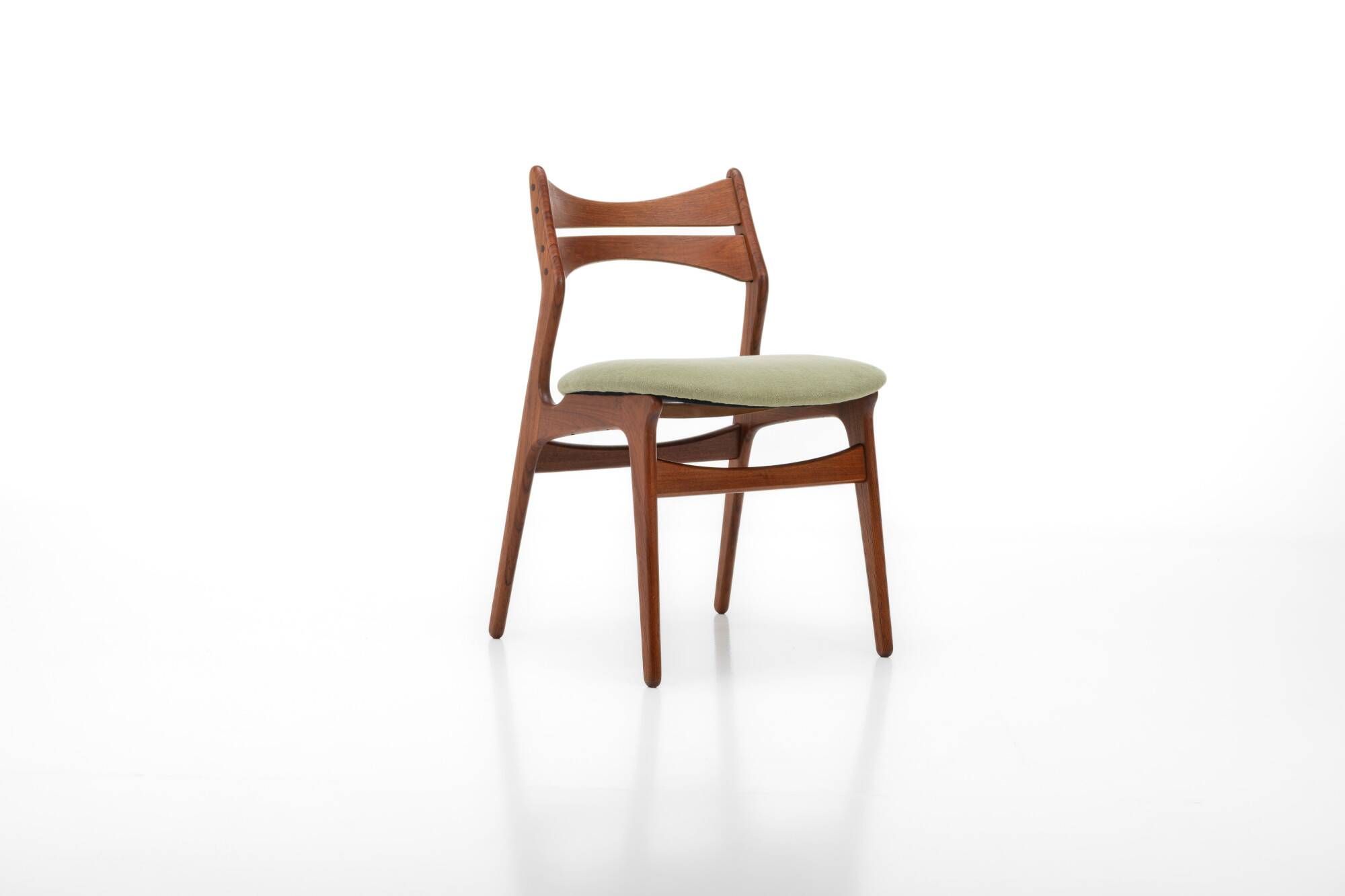 Vintage Dining Chairs by Erik Buch for Christian Christensen Møbelfabrik, 1960s, Set of 6