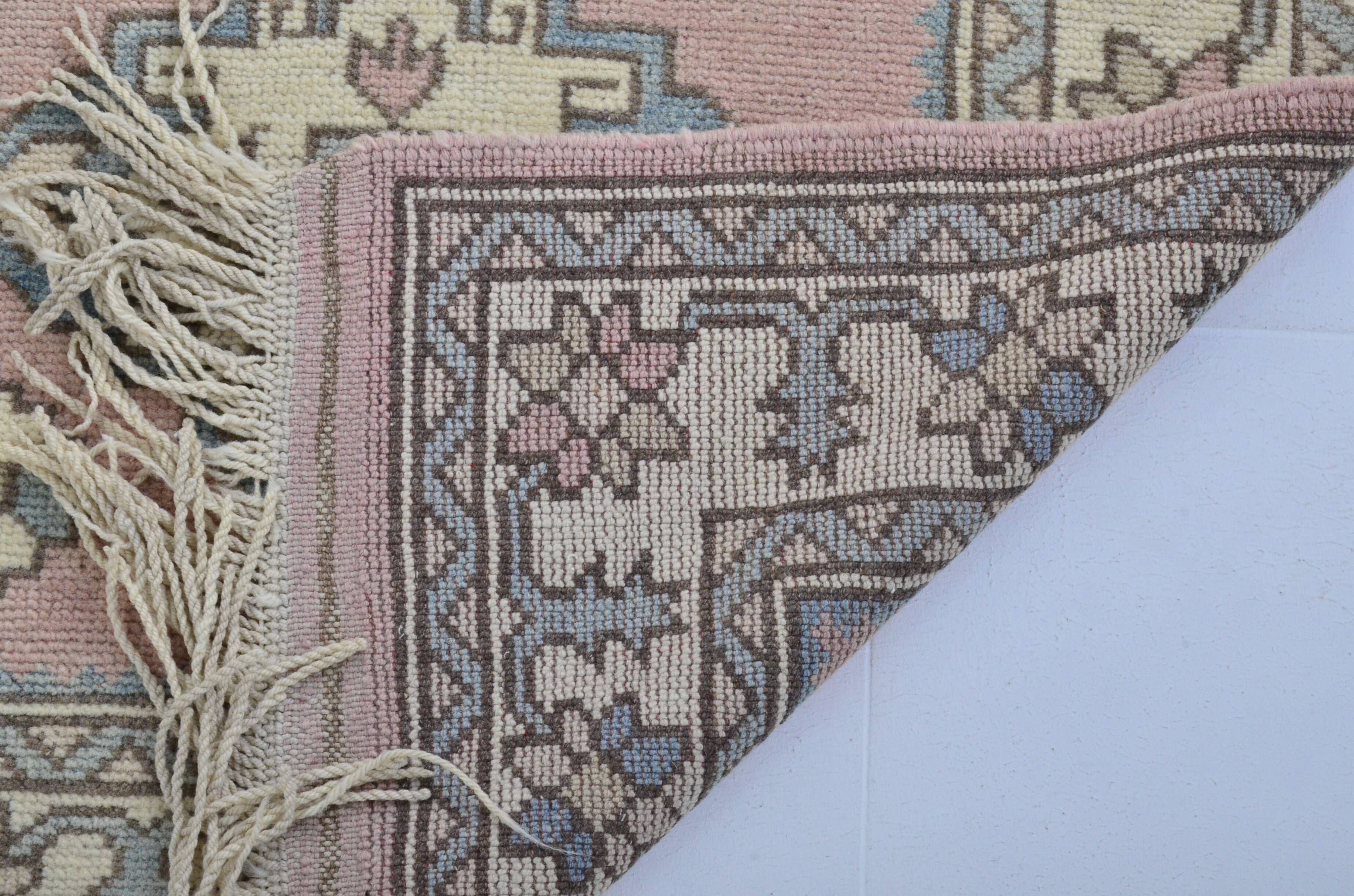 Oushak Turkish Vintage Rug sku 3296
