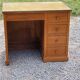 Office of the 50s in blond oak 1 box 5 drawers