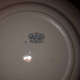 Ancien service de table 26 pièces - Keller et Guérin Lunéville modèle "Lutèce"