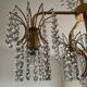 Crystal tassel chandelier from the 60s and 70s