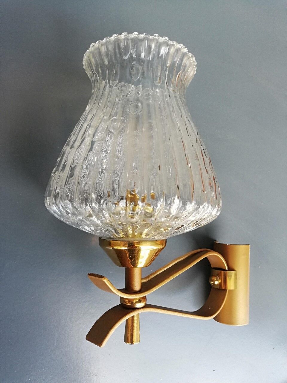 Pair of vintage 60s wall lamps