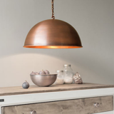 Handmade copper suspension