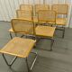 Ensemble de 6 chaises cesca par Marcel Breuer