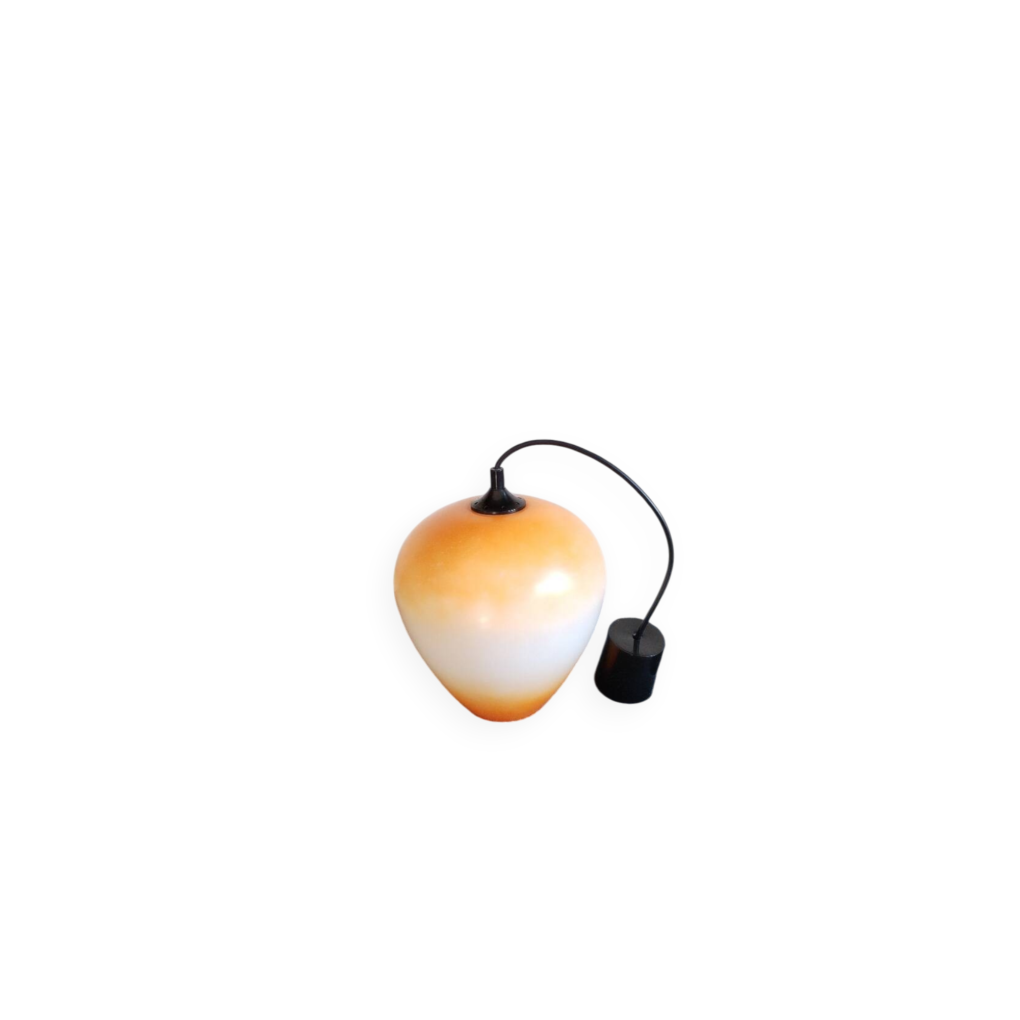 Suspension vintage orange
