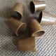 Series of 6 sandstone cups