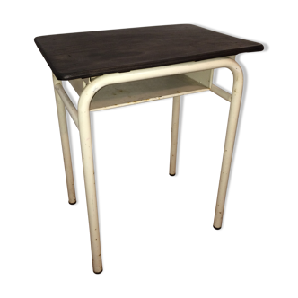 Schoolboy desk adult size black and white