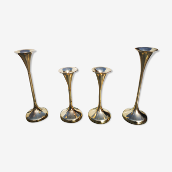 Bronze candlesticks