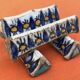1920-1940 4 Knife holders Glazed ceramic from Nabeul, Tunisia