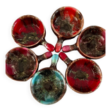 6 Vallauris cups