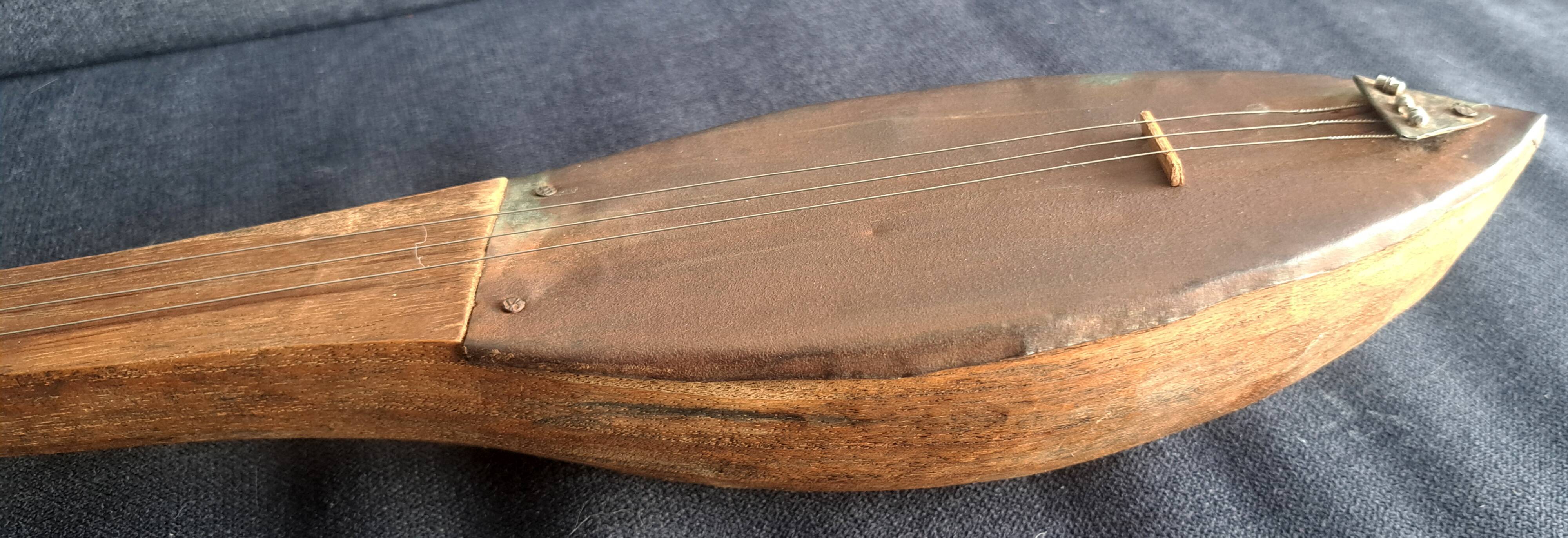 Traditional Oceanic instrument (hasapi batak toba lute) - 1970s