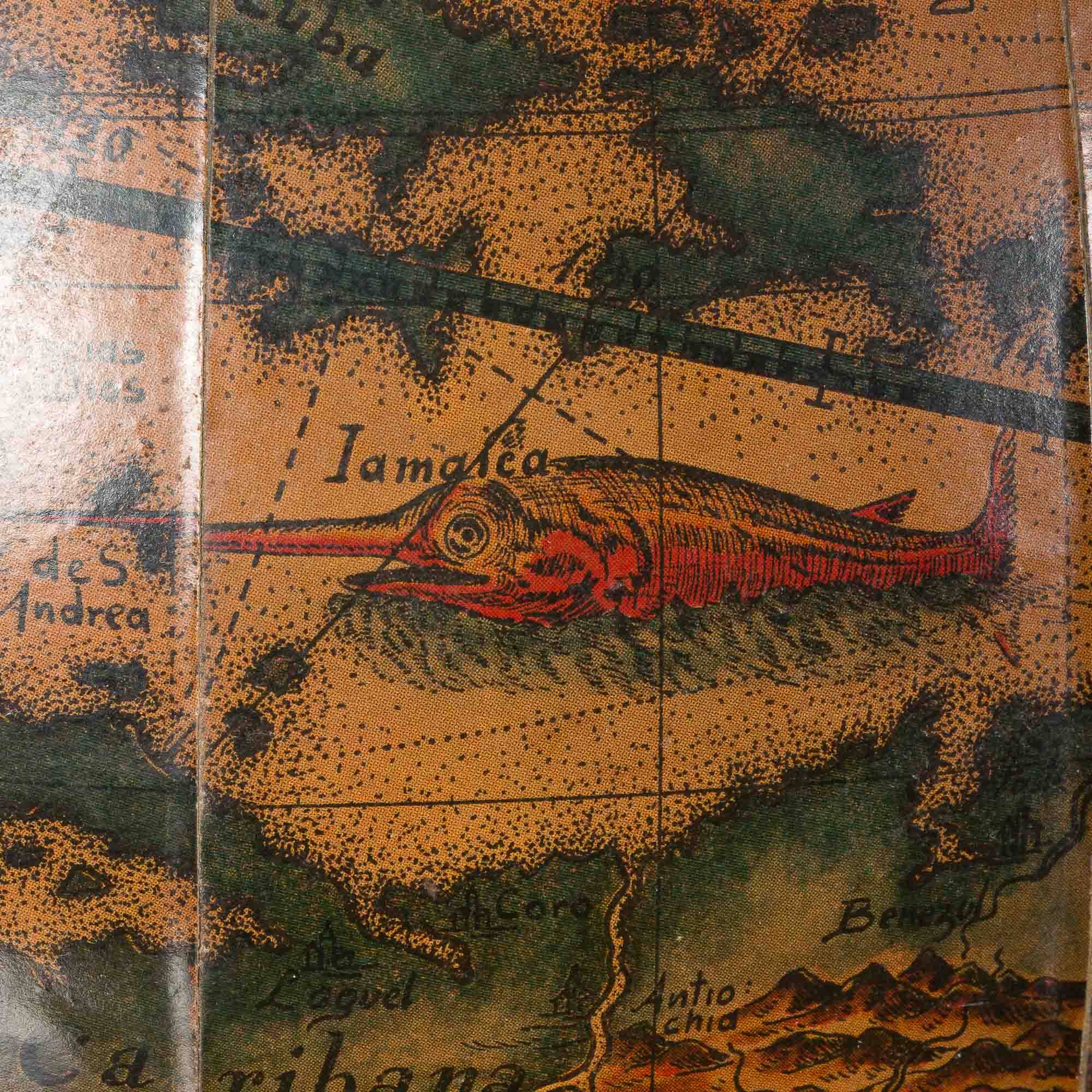 Large Mid-century globe bar cabinet, Italy 1960s