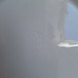 Vintage blue pink green dinner plates