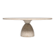 Finale 1790 travertine coffee table by Peter Draenert, 1970s.